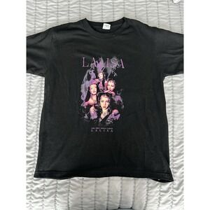 K-pop Black Pink LaLisa T-shirt Unisex Size‎ Medium Pre-Owned Concert Merch